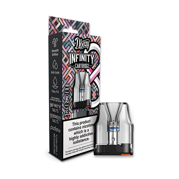 Doozy Infinity Cartridge - 3 Pack - 0.8 Ohms