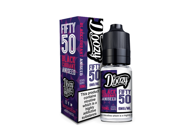 Doozy Vape 50:50 E-Liquid - 12mg - 10ml