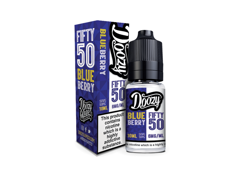 Doozy Vape 50:50 E-Liquid - 18mg - 10ml