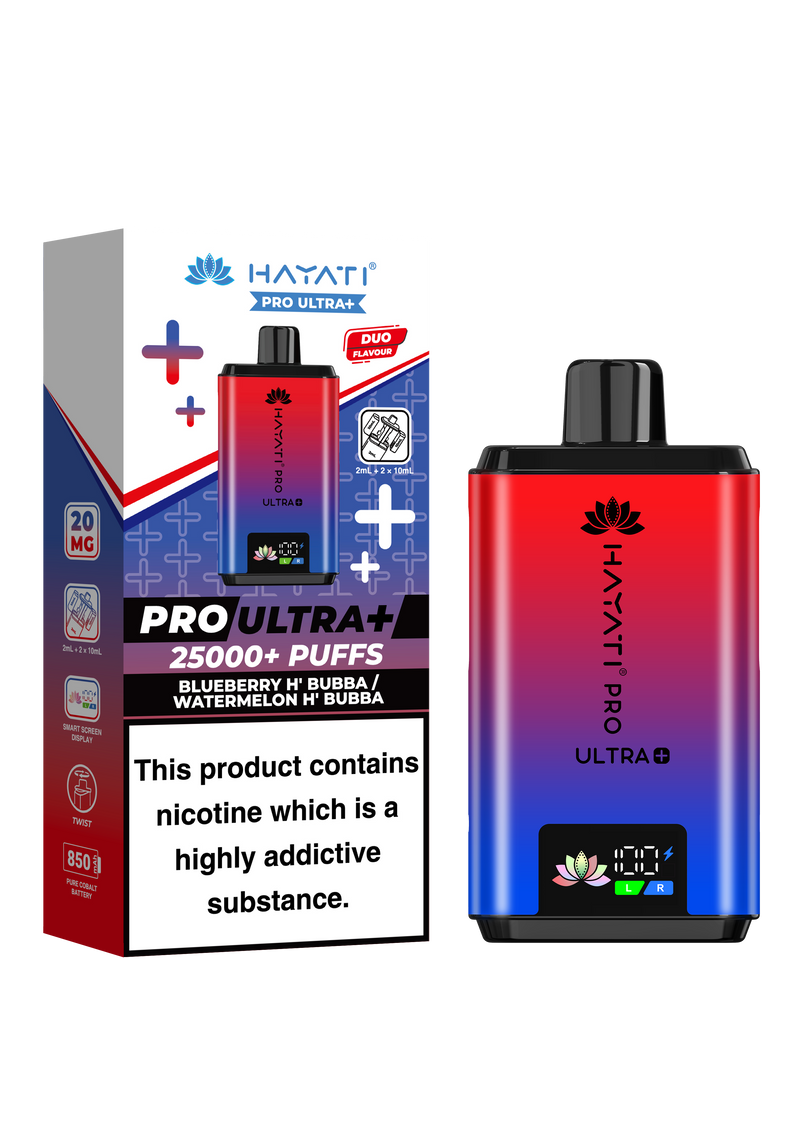 Hayati Pro Ultra Plus 25000 Prefilled Kit - 20mg