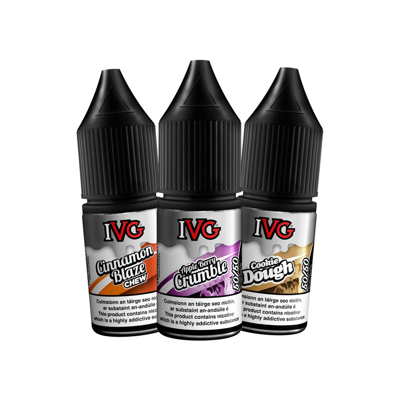 IVG 50:50 Dessert Range - 12mg - 10ml
