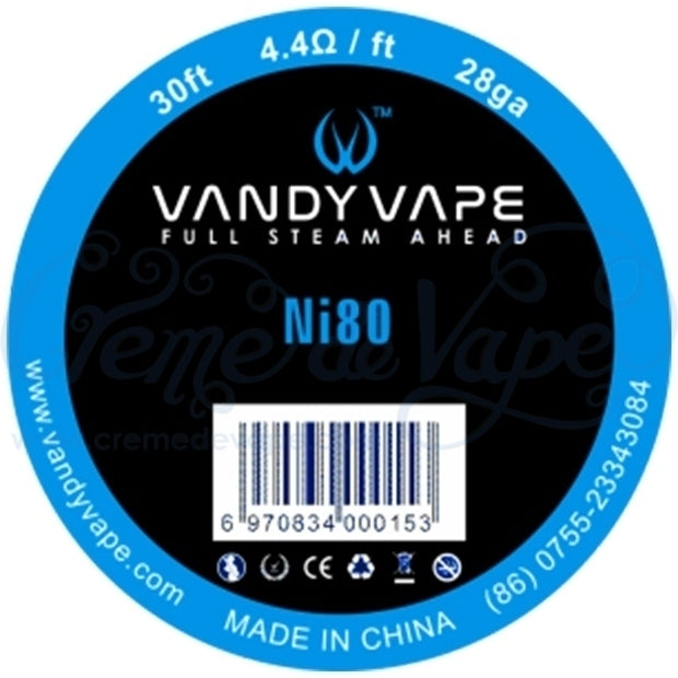 Vandy Vape - Mesh Wire Ni80 (100ga)