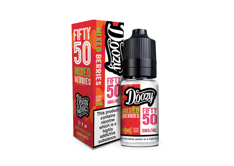 Doozy Vape 50:50 E-Liquid - 18mg - 10ml