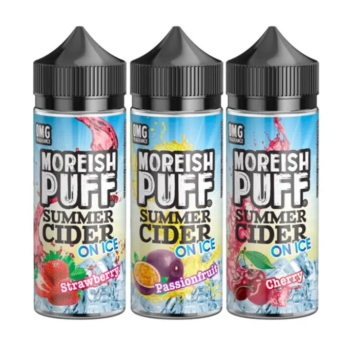 Moreish Puff - Summer Cider On Ice - 100ml Shortfill - 0mg