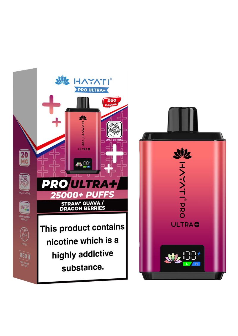 Hayati Pro Ultra Plus 25000 Prefilled Kit - 20mg
