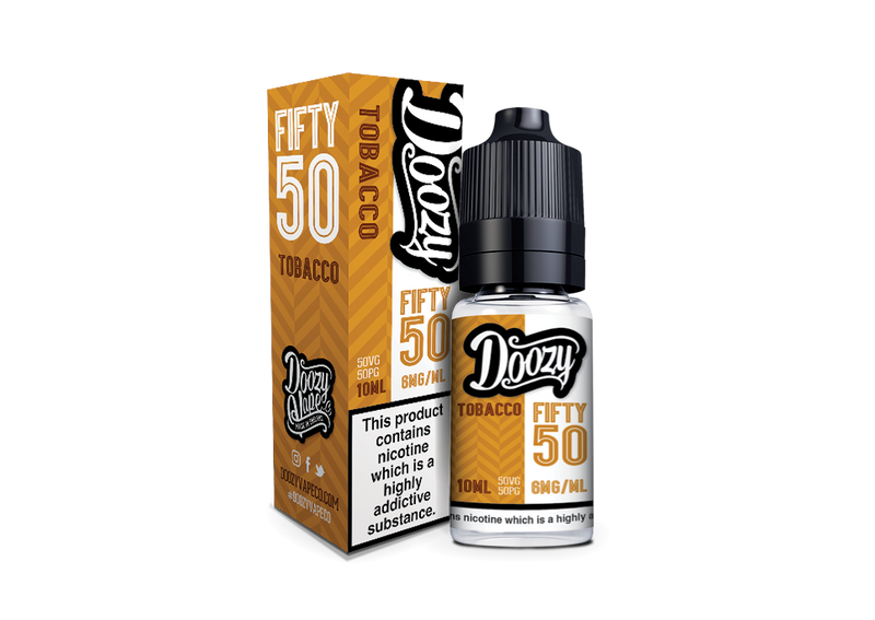 Doozy Vape 50:50 E-Liquid - 18mg - 10ml