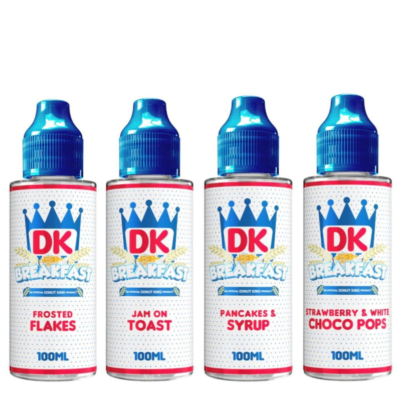 Donut King Breakfast - 100ml Shortfill - 0mg