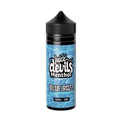 Juice Devils E-Liquid Blue Razz Juice Devils Menthol - 100ml Shortfill - 0mg