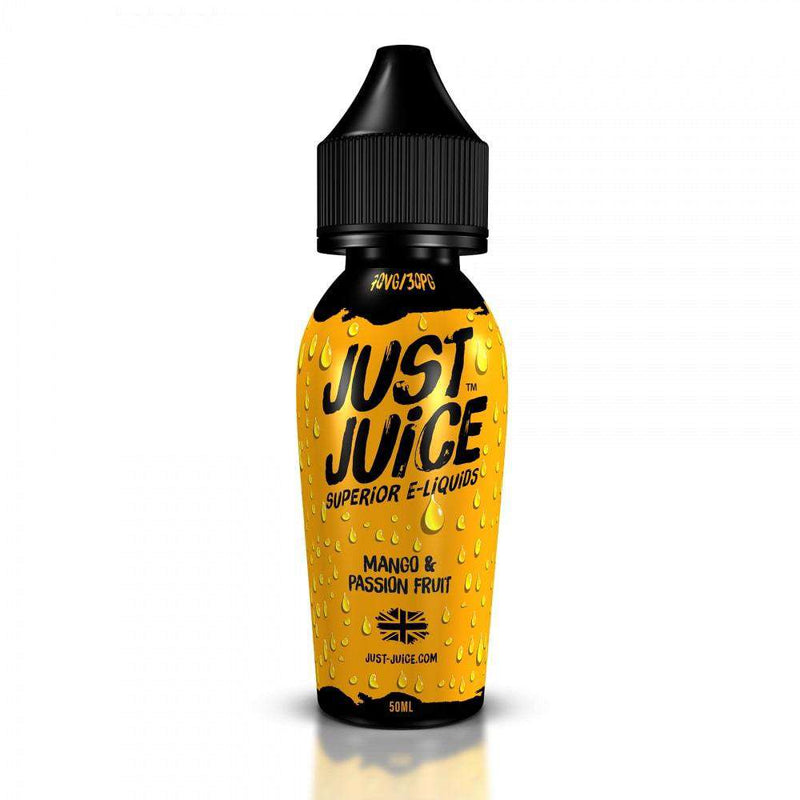 Just Juice E-Liquid Mango & Passion Fruit Just Juice - 50ml Shortfill - 0mg