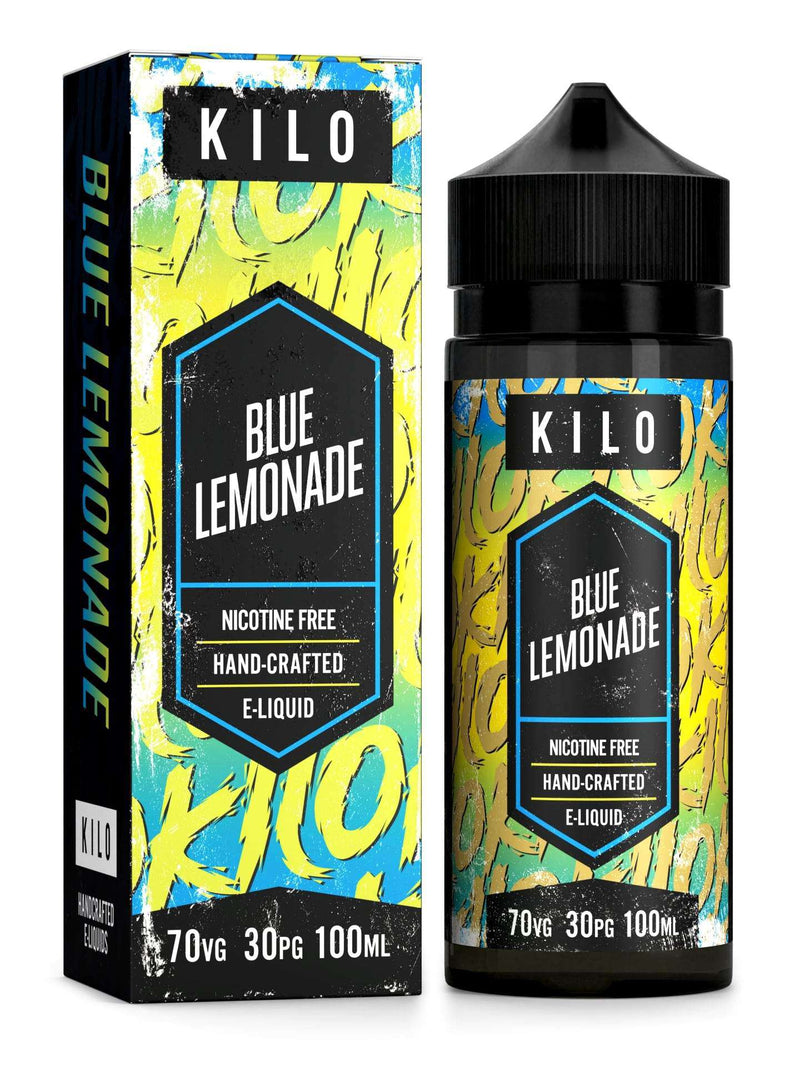 Kilo E-Liquid Blue Lemonade Kilo - 100ml Shortfill - 0mg