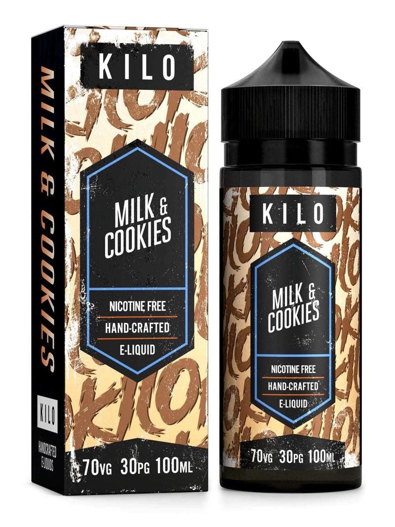 Kilo E-Liquid Milk & Cookies Kilo - 100ml Shortfill - 0mg