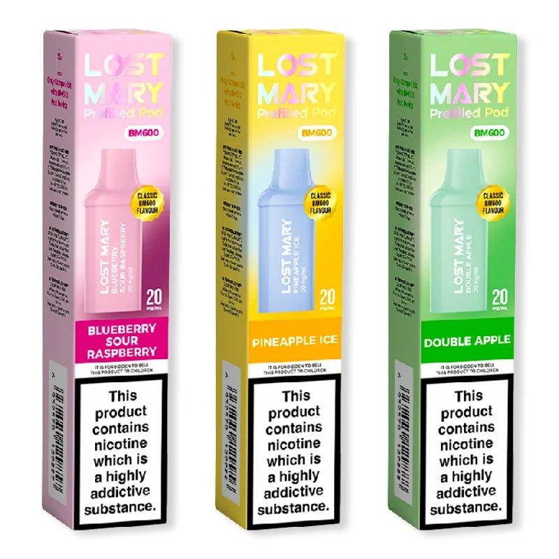 Lost Mary BM600 Prefilled Pod - 20mg