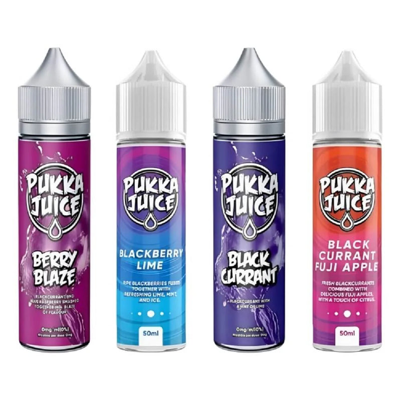 Pukka Juice E liquid - 50ml Shortfill - 0mg