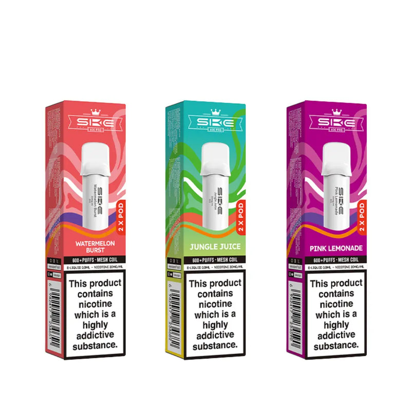 SKE 600 Pro Prefilled Pods - 20mg