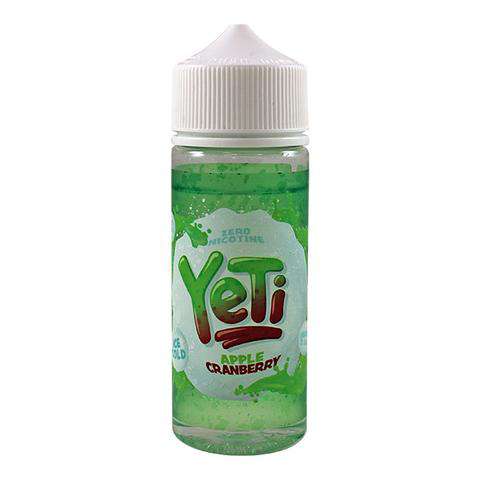 Yeti E-Liquid Apple Cranberry Yeti - 100ml Shortfill - 0mg